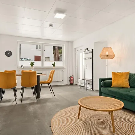 Flamingo - Zentral, Parken, Terrasse, Ps4 Apartment Frankenberg an der Eder Exterior photo