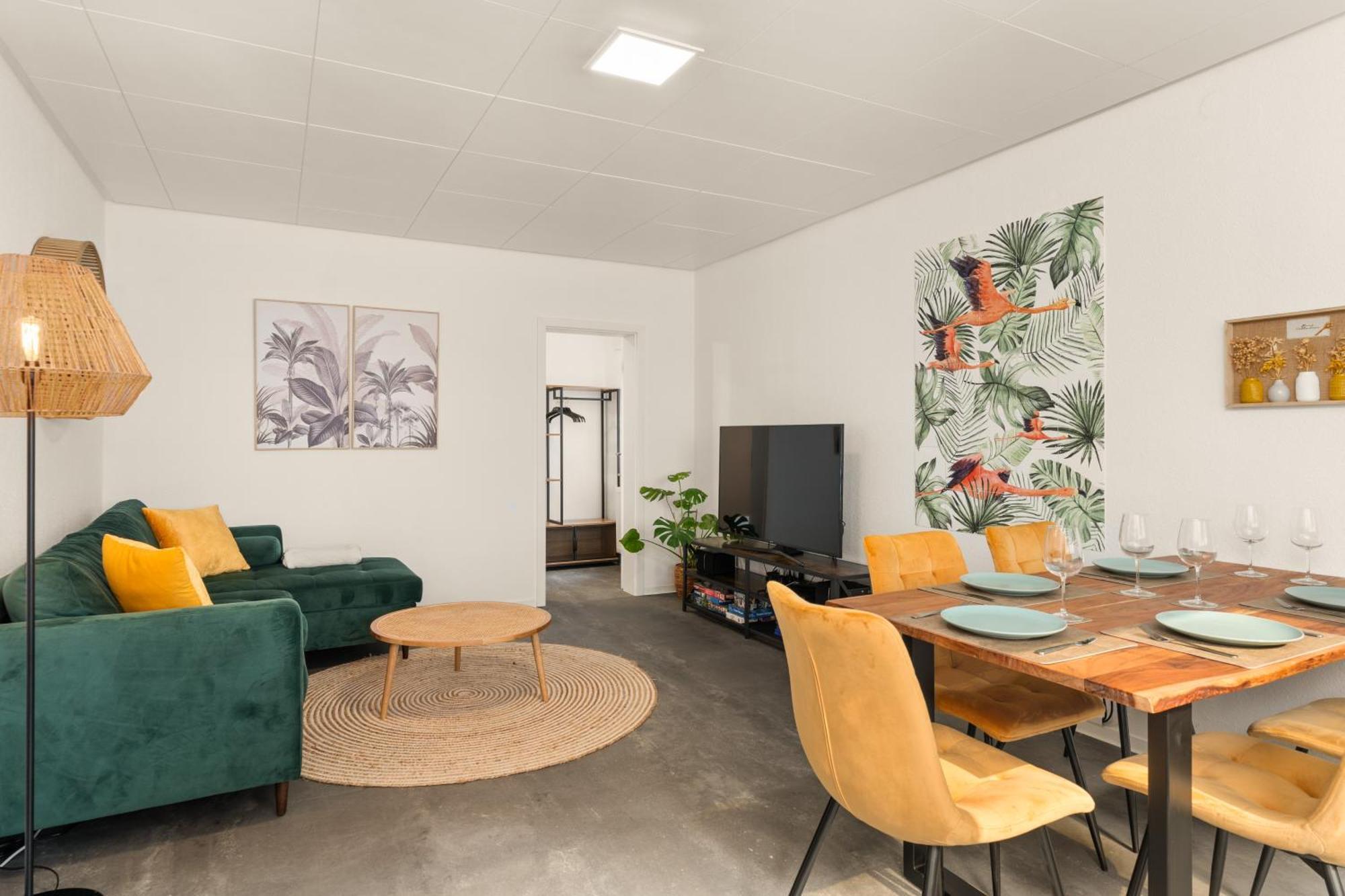 Flamingo - Zentral, Parken, Terrasse, Ps4 Apartment Frankenberg an der Eder